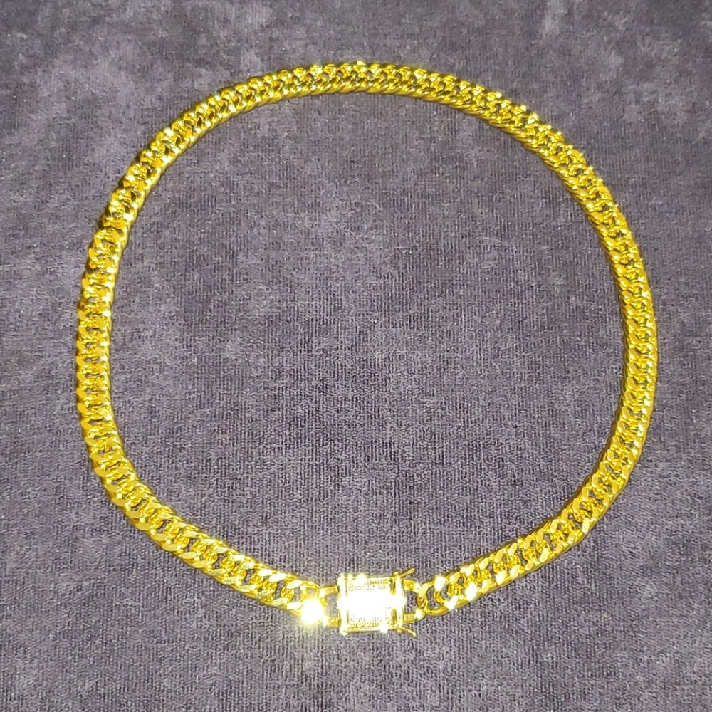 Cuban link gold chain